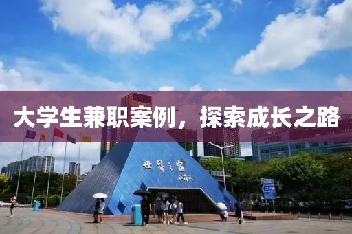 大学生兼职案例，探索成长之路